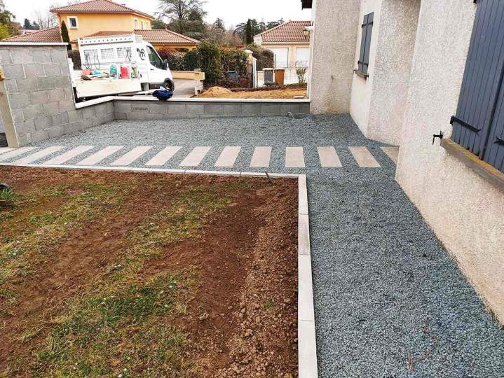 Création d'allée Villefranche-sur-Saône