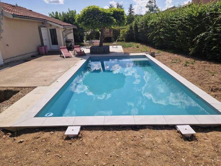 Aménagement des abords de piscine Villefranche-sur-Saône